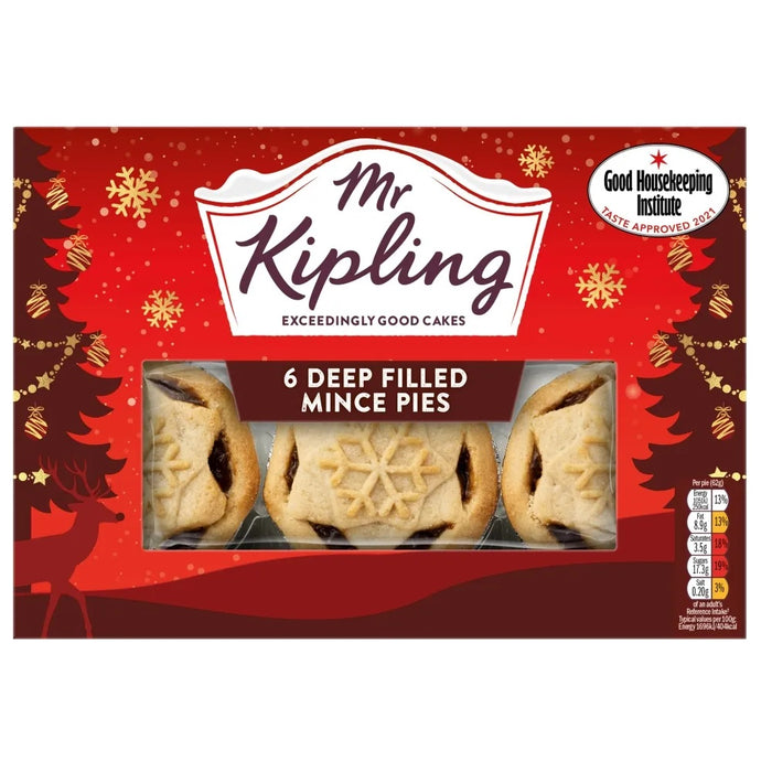 Mr Kipling Mince Pies 6 pk product image