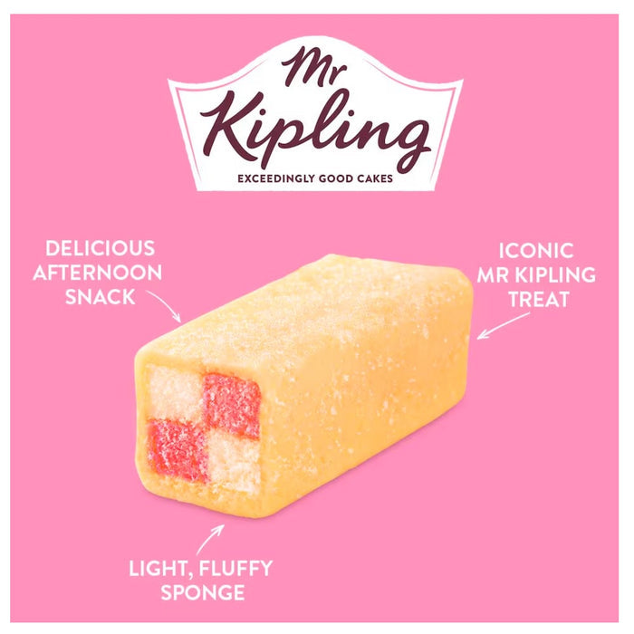 Mr Kipling Mini Battenberg Cake 5pk - 164g