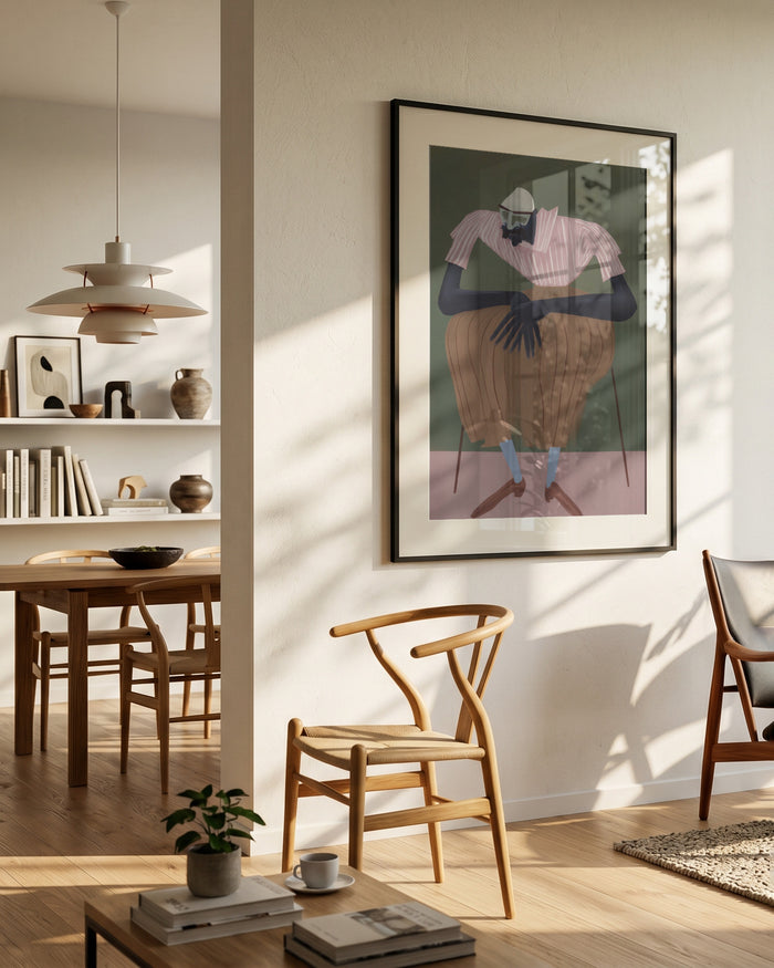 Mr. Ochre by Martin Zen in interior setting