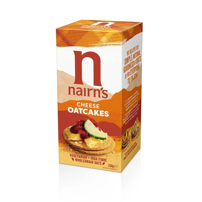 Nairns Cheese Oat Cakes 200g product image