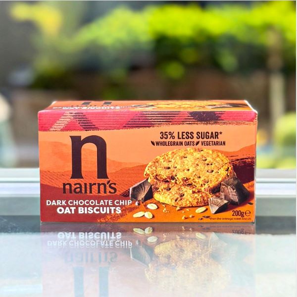 Nairns Dark Chocolate Chip Oat Cookies 200g