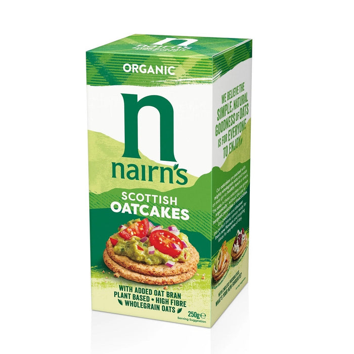 Nairns Organic Oat Cakes 250g product image
