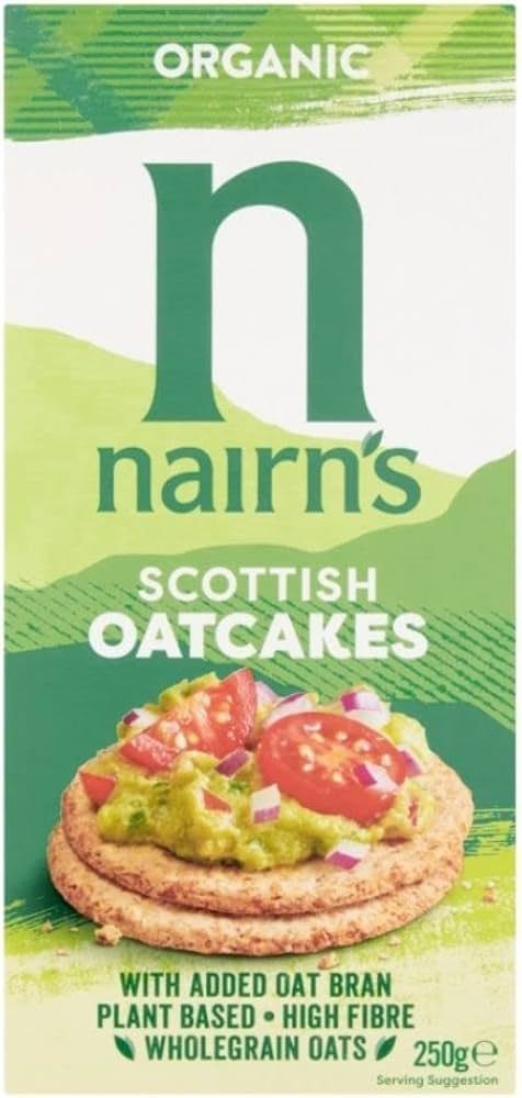 Nairns Organic Oat Cakes 250g