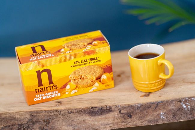 Nairns Stem Ginger Oat Cookies 200g