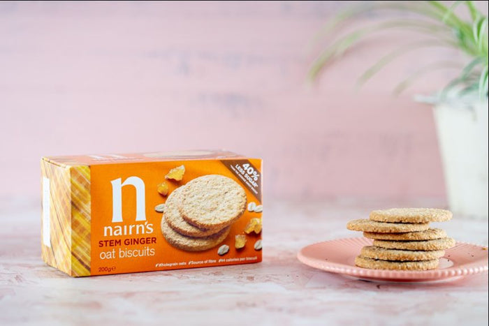 Nairns Stem Ginger Oat Cookies 200g