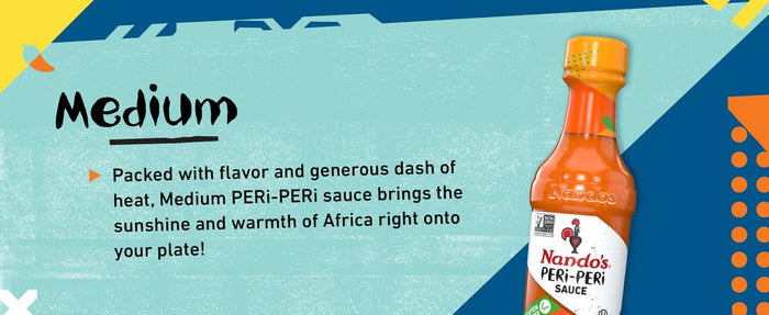 Nando's Medium Peri-Peri Sauce, 125g