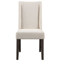 Napa - Upholstered Side Chair - Dark Brown