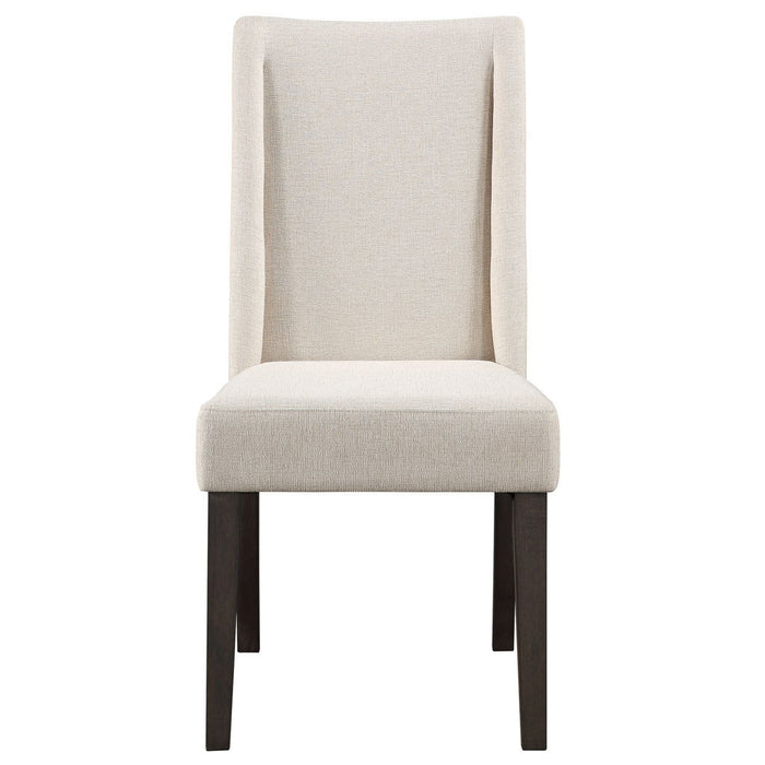 Napa - Upholstered Side Chair - Dark Brown