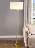 NARYAM Gold 19" x 65" Height Floor Lamp