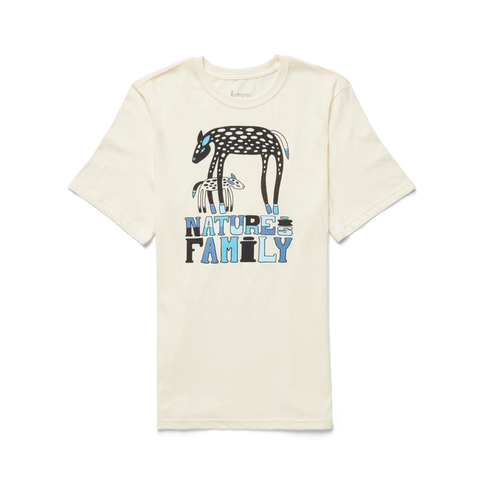 Nature Is Family T-Shirt - Men's, Bone