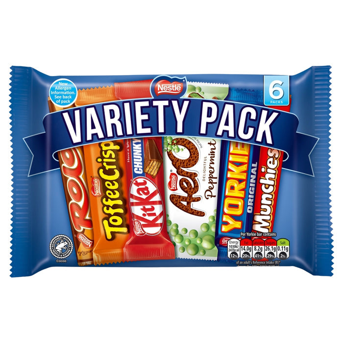 Nestle Variety Pack Chocolate Bar Multipack 264g product image