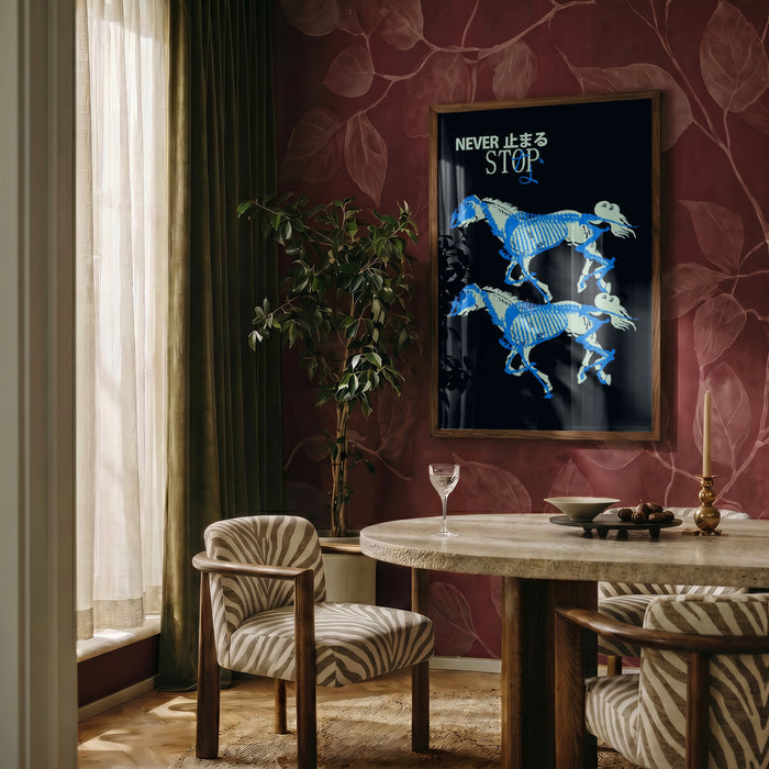 Never Stop by Francisco Gualter in interior setting