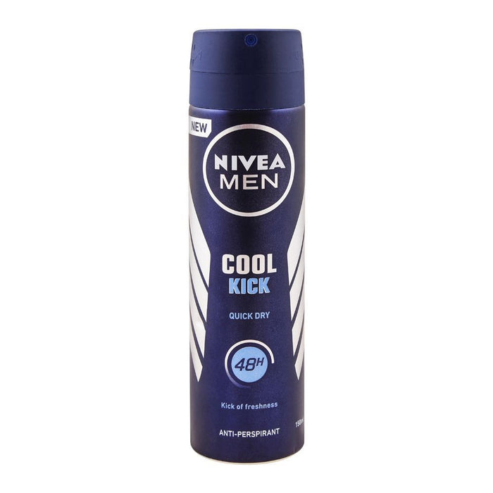 Nivea Cool Kick for Men Spray 48 Hr Antiperspirant 150ml product image