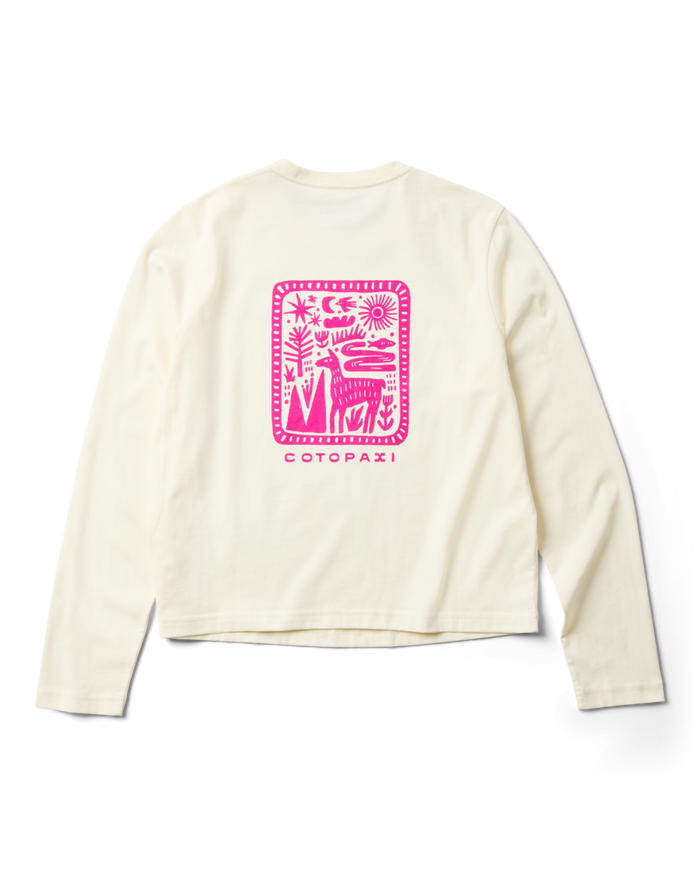 Nomad Long-Sleeve T-Shirt - Women's, Bone, Detail