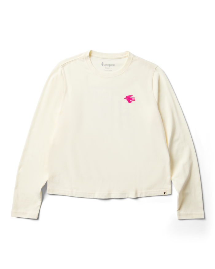 Nomad Long-Sleeve T-Shirt - Women's, Bone, Detail