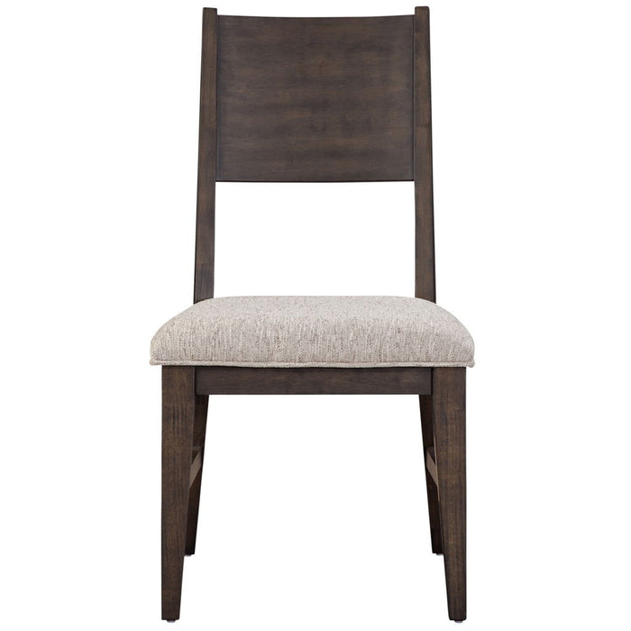 Norvell - Side Chair - Gray / Brown