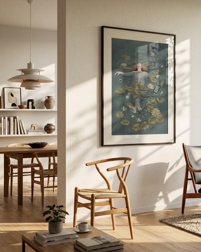 Offline by Lisen Vennesland in interior setting