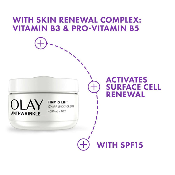 Olay Anti Wrinkle Firm & Lift SPF 15 Day Cream 50ml