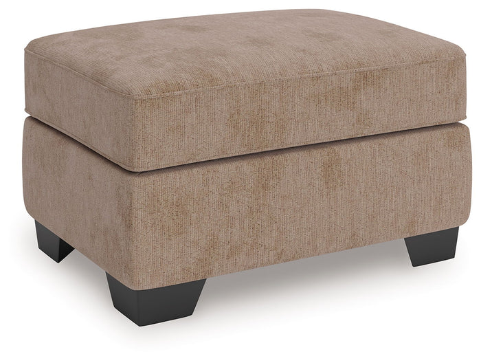 34"W x 24"D x 19"H / Light Brown
