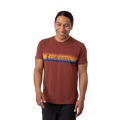 On The Horizon T-Shirt - Men's, Rust