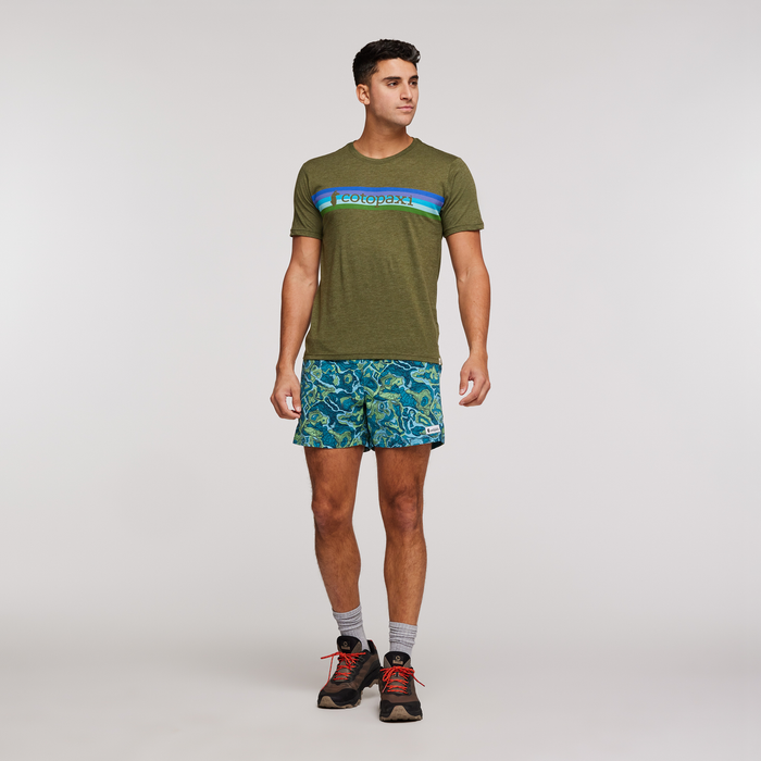 On The Horizon T-Shirt - Men's, Pine, Model Munther