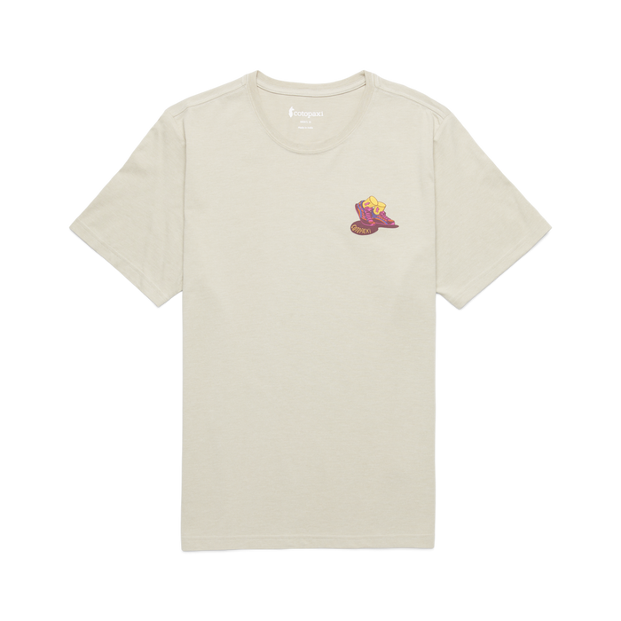 On the Trail Again T-Shirt - Men's, Pebble