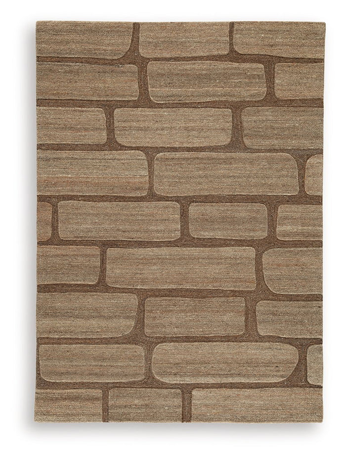 5' x 7' / Dark Brown