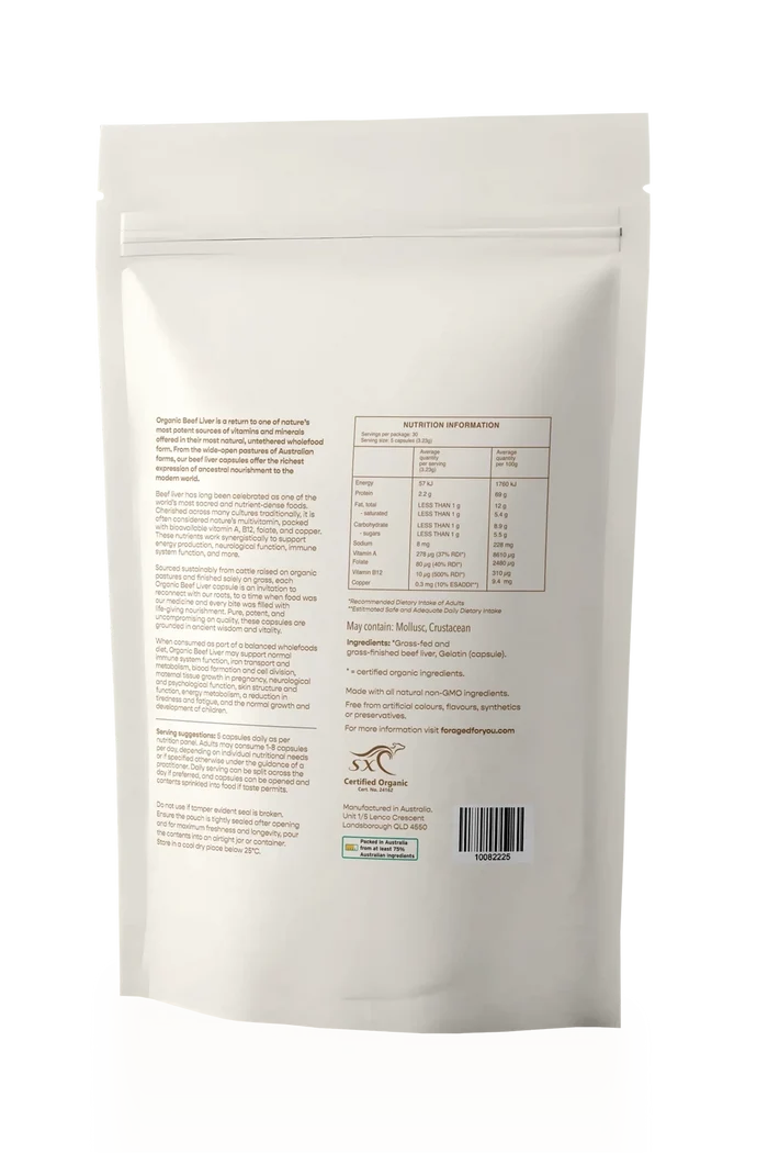 Organic Beef Liver - Subscription Refill Pouch