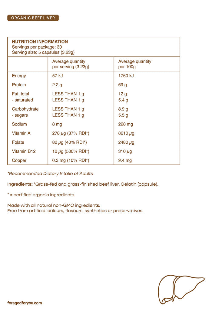 Organic Beef Liver