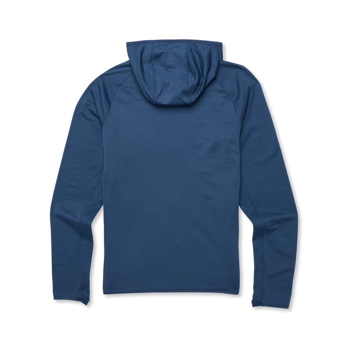 Otero Fleece Full-Zip Hooded Jacket - Men's, Deep Sea, Model Nicolas