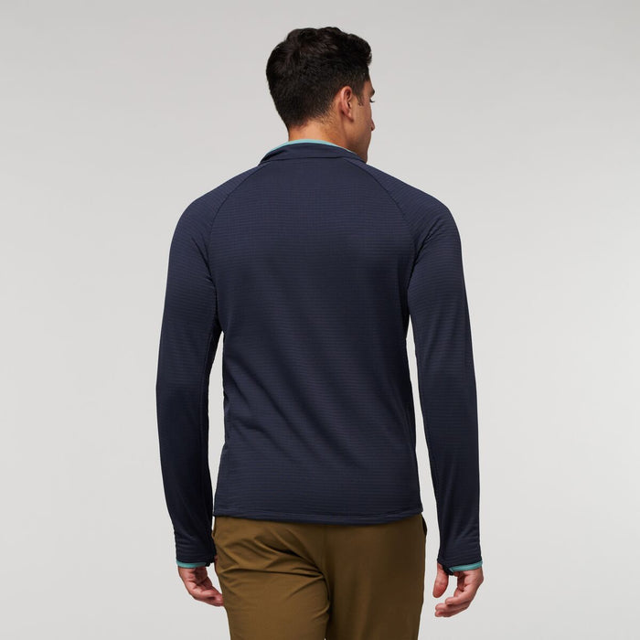 Otero Fleece Half-Zip Pullover - Men's, Graphite, Model Munther