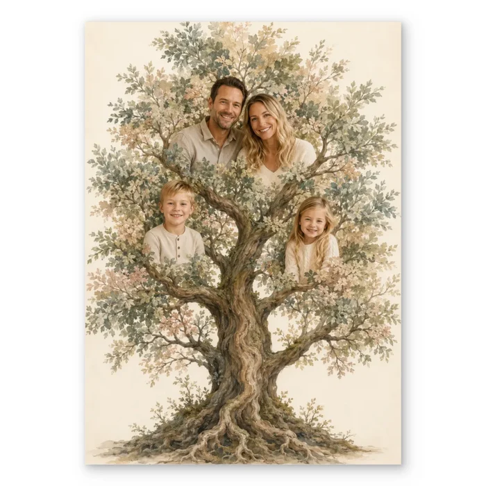 Our Family Tree - Personalized Poster
