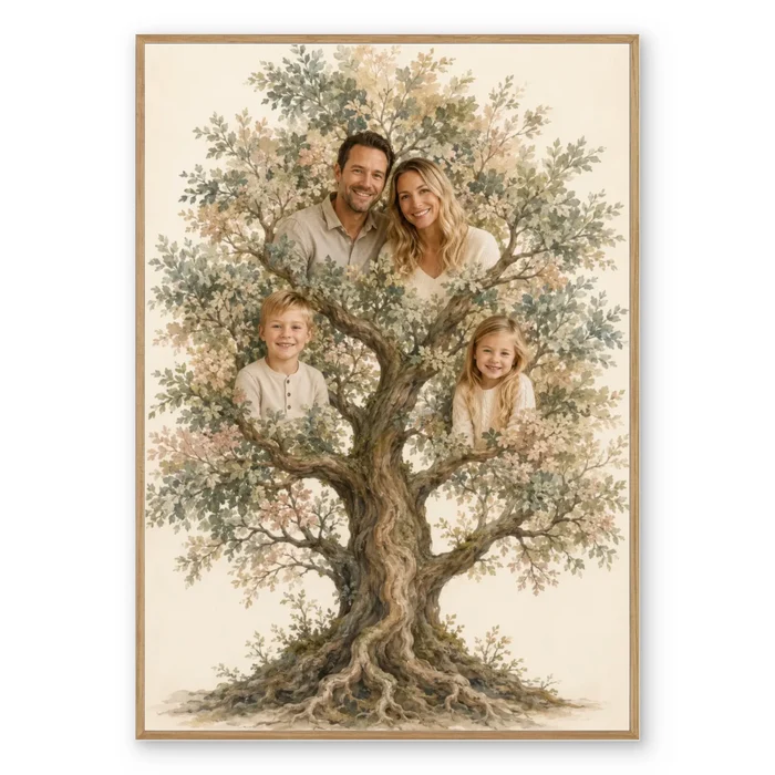 Our Family Tree - Personalized Poster