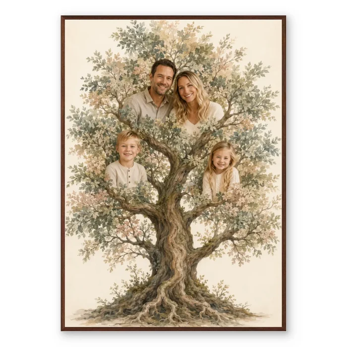 Our Family Tree - Personalized Poster