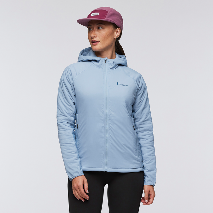 Pacaya 2.0 Insulated Hooded Jacket - Women's, Iceberg, Model Aya