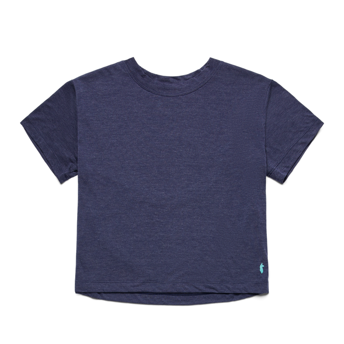Paseo Travel Crop T-Shirt - Women's, Maritime