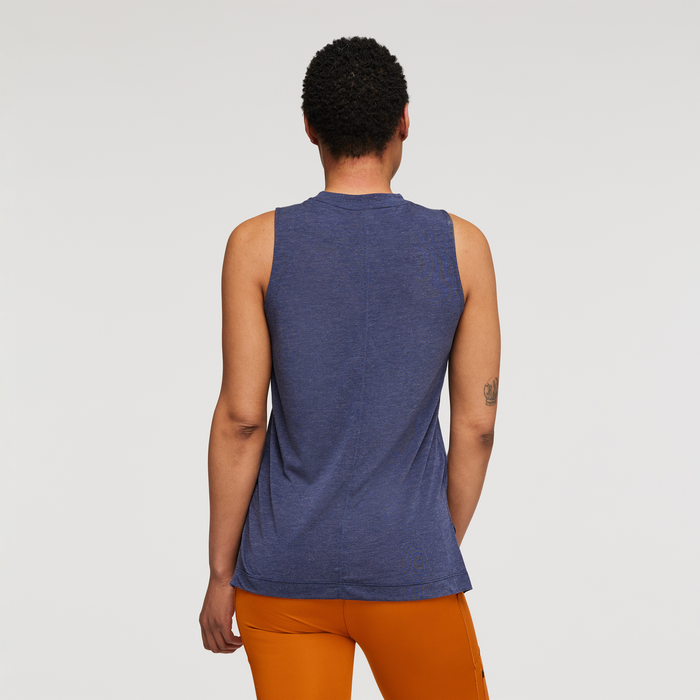 Paseo Travel Tank - Women's, Maritime, Model Callie