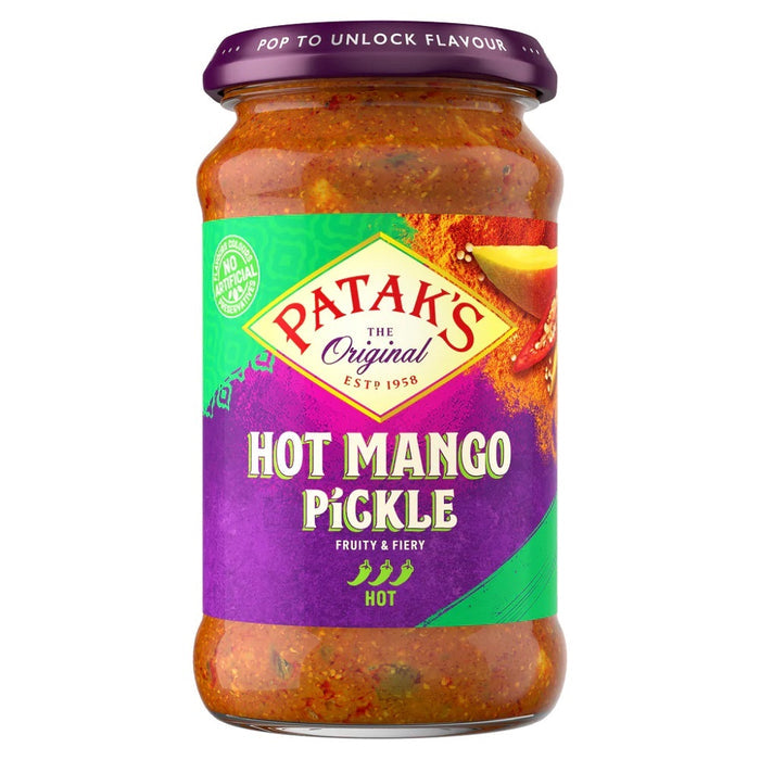 Pataks - Hot Mango Pickle - 283g product image