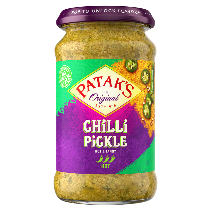 Pataks Hot Chilli Pickle 283g Jar product image