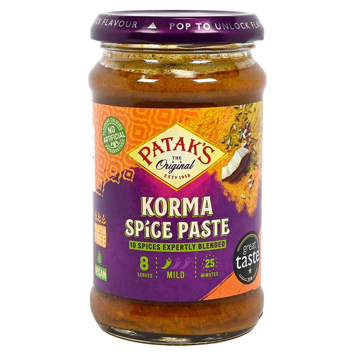 Patak's Korma Spice Paste Mild 10oz product image