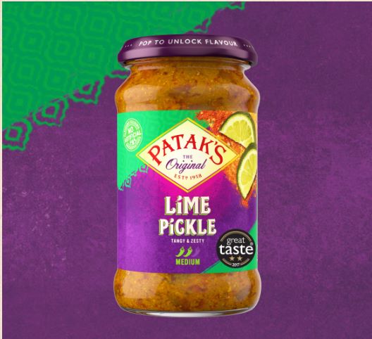 Pataks Lime Pickle Medium 283G