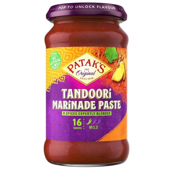 Pataks Tandoori Spice Marinade Paste Mild 11oz/312g product image