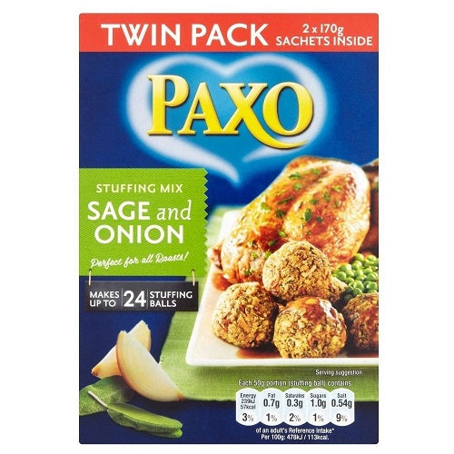 Paxo Sage & Onion Stuffing - 340g product image
