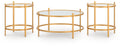 Pearlox - Occasional Table Set (Set of 3) - Gold