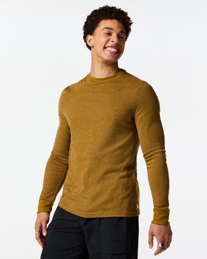 Perenne Long-Sleeve Shirt - Men's, Log Cabin, Model Luke