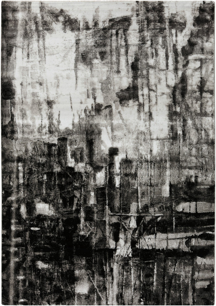 PERPLEX Black 5' x 8' Rug