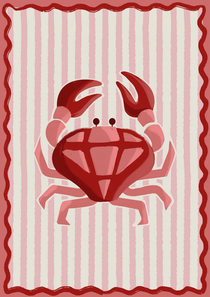 Pink Diamond Crab - Emanuela Carratoni