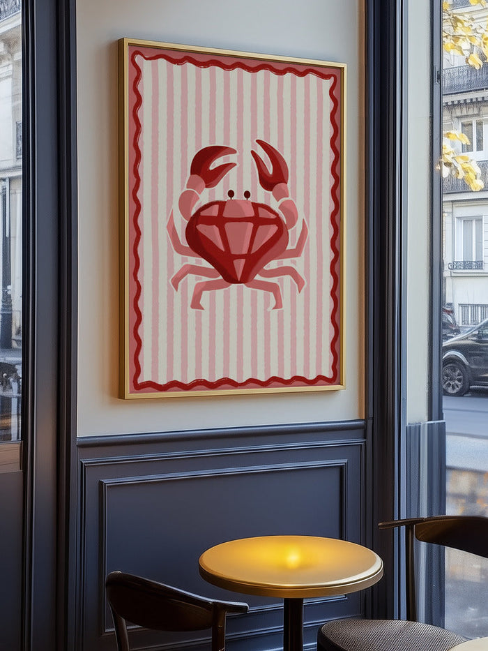 Pink Diamond Crab - Emanuela Carratoni