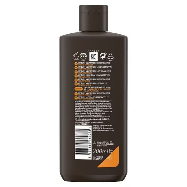 Piz Buin Moisturising Sun Lotion SPF15-200ml