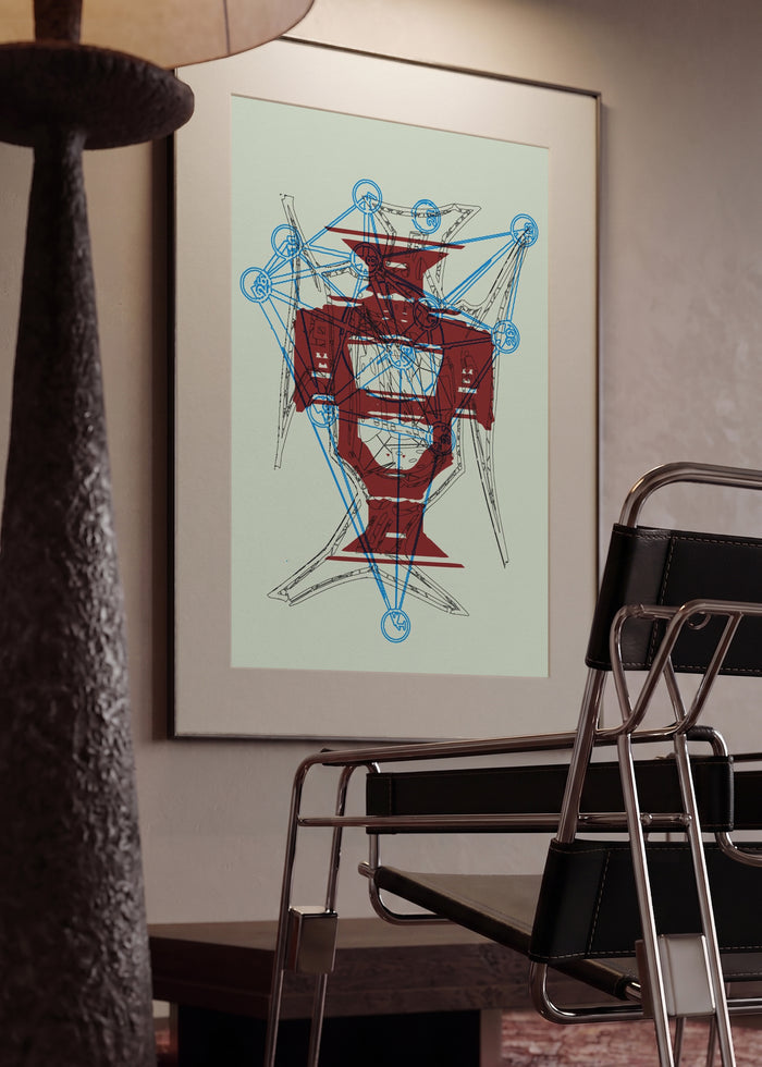 Portugal by Francisco Gualter in a framed interior